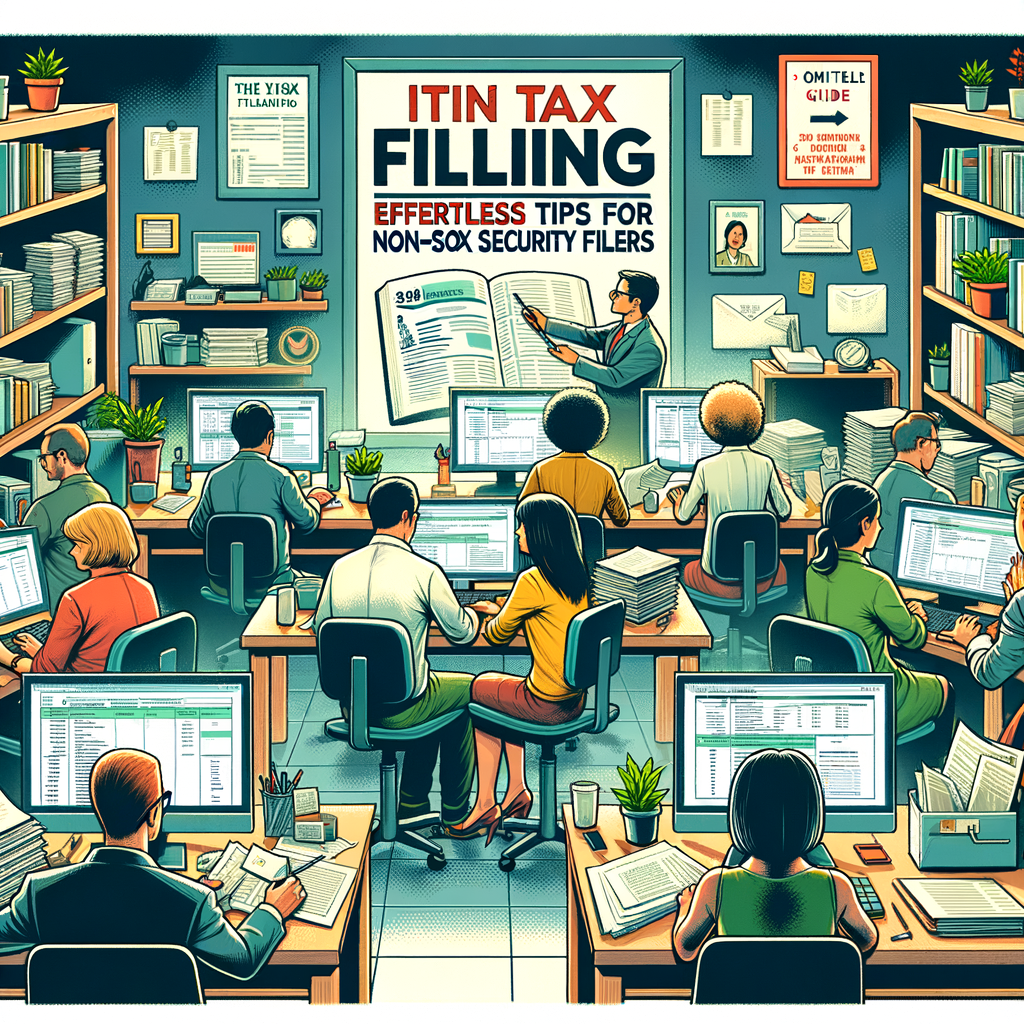 ITIN Tax Filing: Effortless Tips for Non-Social Security Filers