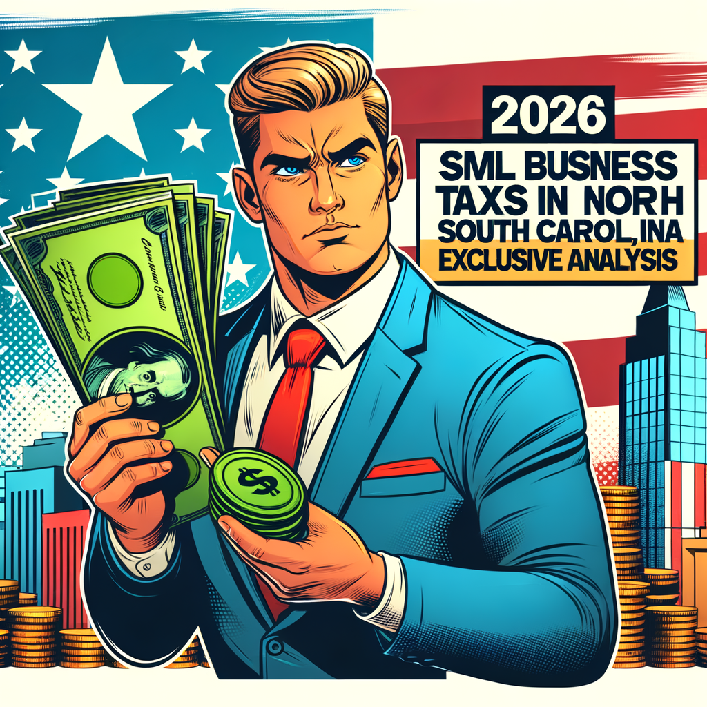 2026 Impuestos para Pequeños Negocios en Carolina del Norte y del Sur – Exclusivo Análisis